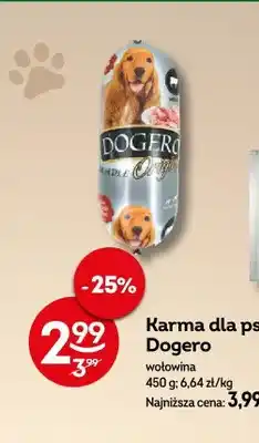 Żabka Karma dla psa Dogero wołowina oferta