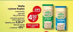 Żabka Wafle ryżowe Kupiec naturalne oferta