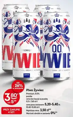 Żabka Piwo Żywiec Premium oferta