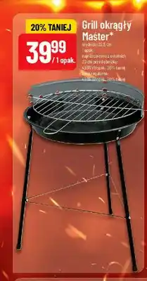 Polomarket Grill okrągły Master oferta