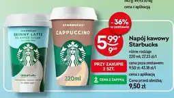 Żabka Napój kawowy Starbucks Cappuccino oferta