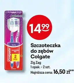 Żabka Szczoteczka do zębów Colgate Zig Zag 2-pak oferta