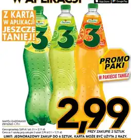 Kupiec Napój gazowany Zbyszko 3 Cytryny oferta