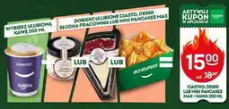 Żabka Zestaw kawa Żabka 200 ml + ciasto Słodka Pracownia oferta