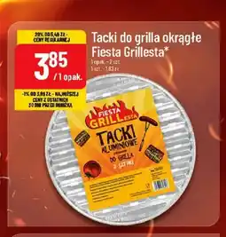 Polomarket Tacki do grilla okrągłe Fiesta Grillesta oferta