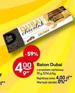 Żabka Baton Dubai z orzechem nerkowca Delica Dore oferta