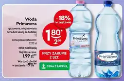 Żabka Woda Primavera niegazowana oferta