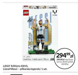 Empik Klocki LEGO Editions 43015 Lionel Messi - piłkarska legenda oferta