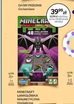 Empik Gra logiczna Minecraft Łamigłówka Magnetyczna oferta
