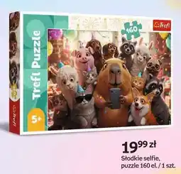 Empik Puzzle Trefl 160 elementów Słodkie selfie oferta