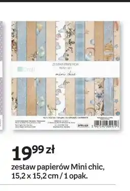 Empik Zestaw papierów Mini chic d-Craft 15,2x15,2 cm oferta
