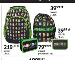 Empik Plecak szkolny Minecraft oferta