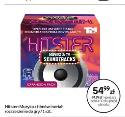 Empik Gra planszowa Hitster: Muzyka z filmów i seriali rozszerzenie do gry oferta