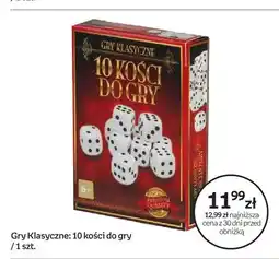 Empik Gra planszowa Gry Klasyczne 10 kości do gry oferta