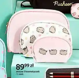 Empik Zestaw 3 kosmetyczek Pusheen oferta