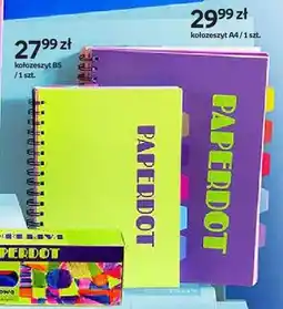 Empik Kołozeszyt A4 Paperdot fioletowy oferta