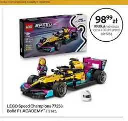 Empik Klocki LEGO Speed Champions 77258 Bolid F1 ACADEMY oferta
