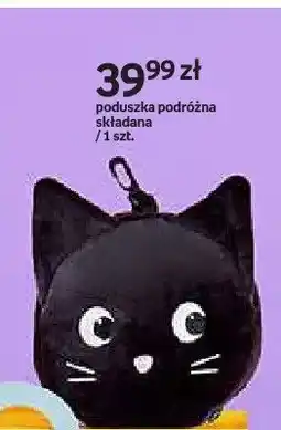 Empik Poduszka podróżna składana Purrrfect School oferta