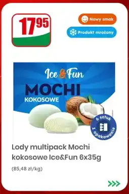 Dino Lody multipack Mochi kokosowe Ice & Fun 6-pak oferta