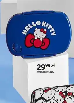 Empik Lunchbox Hello Kitty niebieski z grafiką oferta