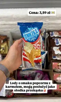 Dino Lody o smaku popcornu z karmelem Śnieżka oferta