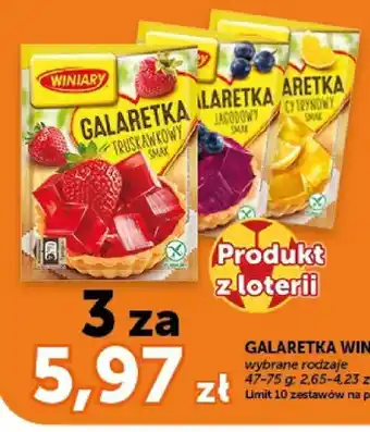 Galaretka o smaku truskawkowym Winiary
