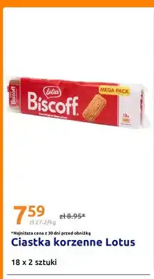 Action Ciastka korzenne Lotus Biscoff 18-pak oferta
