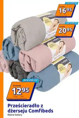 Action Prześcieradło z dżerseju Comfibeds 90x200 cm oferta