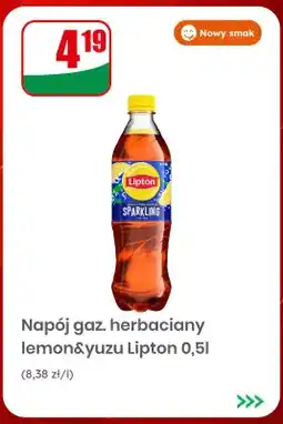 Dino Napój gazowany herbaciany Lipton Sparkling Lemon & Yuzu oferta