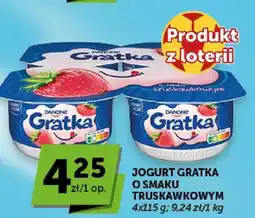 ABC Jogurt Gratka o smaku truskawkowym 4-pak oferta