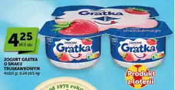 ABC Jogurt Danone Gratka o smaku truskawkowym 4-pak oferta