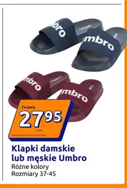 Action Klapki damskie Umbro oferta