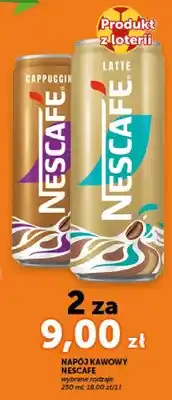 ABC Napój kawowy Nescafe Latte oferta