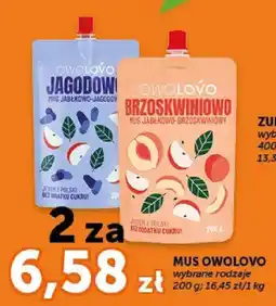 ABC Mus jabłkowo-brzoskwiniowy Owolovo oferta
