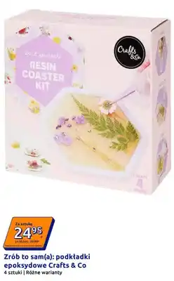 Action Zestaw do robienia podkładek epoksydowych Crafts & Co oferta