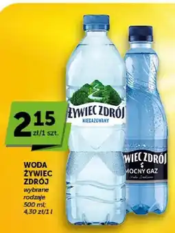 ABC Woda niegazowana Żywiec Zdrój oferta
