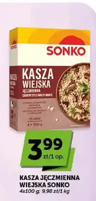 ABC Kasza jęczmienna wiejska Sonko 4-pak oferta