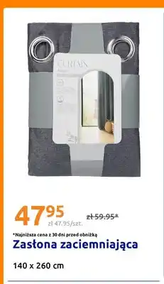 Action Zasłona zaciemniająca Romee 140x260 cm oferta