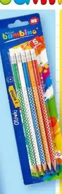 Netto Ołówki HB drewniane z gumką w metalicznej owijce Bambino 5-pak oferta