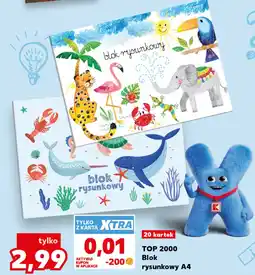 Kaufland TOP 2000 Blok rysunkowy A4 oferta