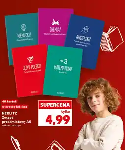 Kaufland HERLITZ Zeszyt przedmiotowy A5 oferta