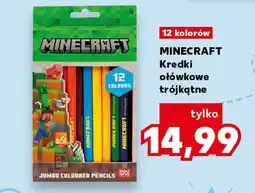 Kaufland MINECRAFT Kredki ołówkowe trójkątne oferta
