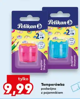 Kaufland Pelikan Temperówka podwójna z pojemnikiem oferta