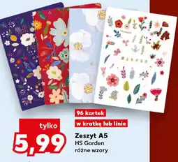 Kaufland HS Garden Zeszyt A5 oferta