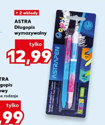 Kaufland ASTRA Długopis wymazywalny oferta