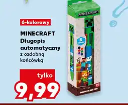 Kaufland MINECRAFT Długopis automatyczny z ozdobną końcówką oferta