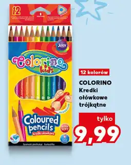 Kaufland Colorino Kredki ołówkowe trójkątne oferta