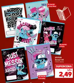 Kaufland STITCH Zeszyt A5 oferta