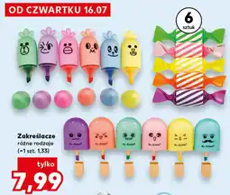 Kaufland Zakreślacze różne rodzaje oferta