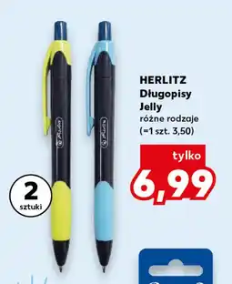 Kaufland HERLITZ Długopisy Jelly, różne rodzaje oferta